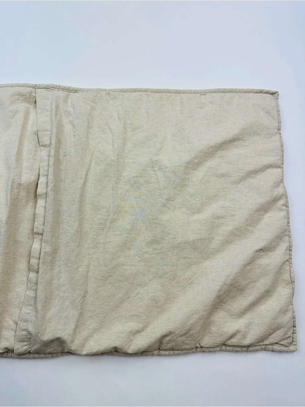 Pottery Barn Neutral Textured Linen King Pillow Sham